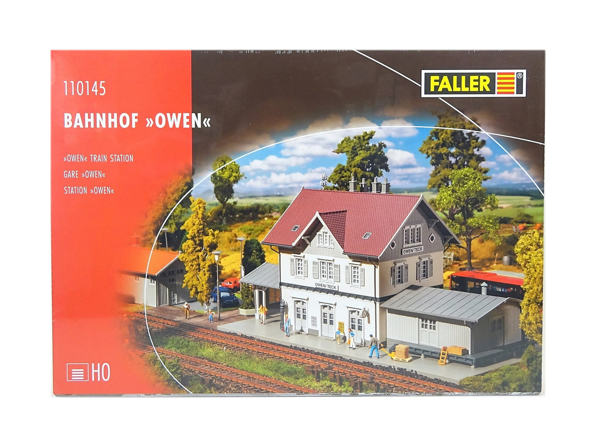 Modellbahn Bahnhof OWEN, Faller H0 110145 Neu OVP – Lokomofreund