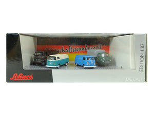 Schuco H0 Modellauto Set: Vier Modellautos Wirtschaftswunderzeit 45 253 4900 OVP