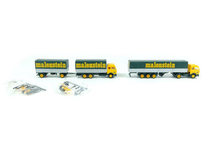 Herpa H0 MB Lastwagen Set "Malenstein" OVP