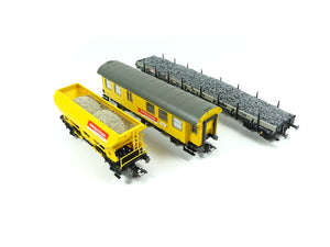 Märklin H0 Güterwagen Set Bahnbau Gruppe aus 26621 neu