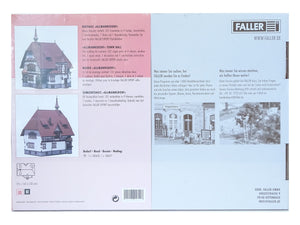 Faller H0 Modellbahn Bausatz Rathaus Allmannsdorf 191821 neu OVP