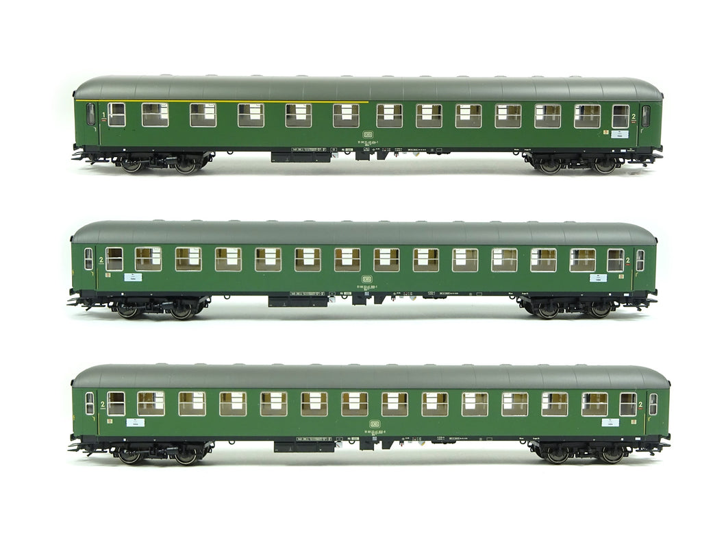 Märklin H0 Schnellzuf Wagen Set zum Postwagen DB 43936 neu OVP