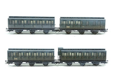 Laden Sie das Bild in den Galerie-Viewer, Märklin H0 Abteilwagen Set zur BR 78 gealtert verschneit DB 42048 4-tlg. neu OVP
