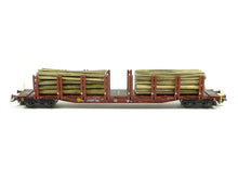 Laden Sie das Bild in den Galerie-Viewer, Märklin H0 Rungenwagen-Set Holztransport DB 47154 neu OVP
