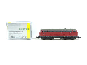 Minitrix N Diesellokomotive 216 006-7 DCC digital sound 16166 neu OVP