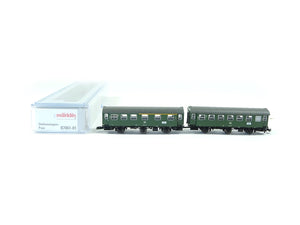 Märklin Z Personenwagen-Paare Umbauwagen Wagendisplay DB 87061 neu OVP