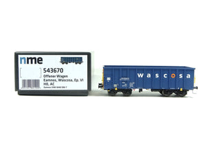 NME H0 Offener Güterwagen Eamnos WASCOSA blau, 543670 AC neu OVP