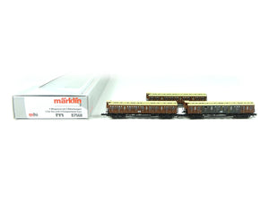 Märklin Z Abteilwagen-Set KPEV 87568 neu OVP