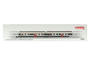 Ergänzungswagen Set 1 zum RABe 501 Giruno, Märklin H0 43461 neu OVP