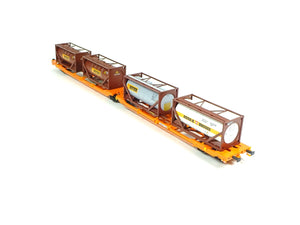 Märklin H0 Gelenk-Taschenwagen Bertschi Wascosa AG 47471 neu OVP