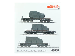 Märklin H0 Schwerlastwagen Set DR 48660 neu OVP