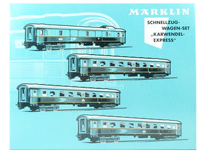 Märklin H0 Schnellzugwagen-Set Karwendel-Bauart DRG 40361 neu OVP