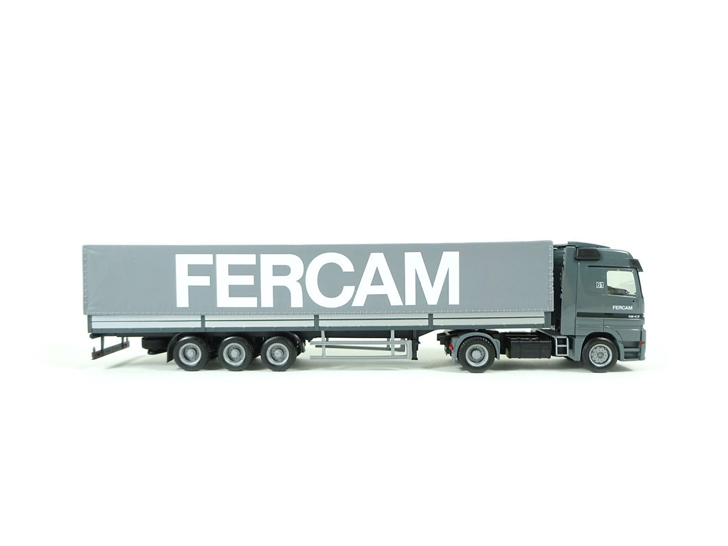 Herpa H0 MB Actros Planensattelzug 