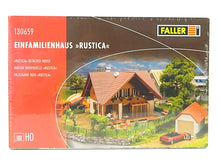 Laden Sie das Bild in den Galerie-Viewer, Faller H0 Modellbahn Bausatz Einfamilienhaus Rustica 130659 neu OVP
