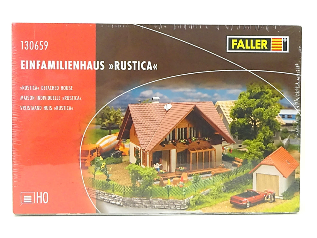 Faller H0 Modellbahn Bausatz Einfamilienhaus Rustica 130659 neu OVP