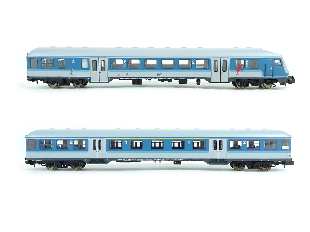 Minitrix N Personenwagen-Set „Blaulinge“ der GfF 18262 neu OVP