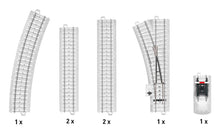 Laden Sie das Bild in den Galerie-Viewer, Märklin H0 C-Gleis Ergänzungspackung Verschneite Gleise 20124 neu OVP
