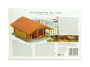 Busch H0 Bausatz Blockhütte, 1035 OVP