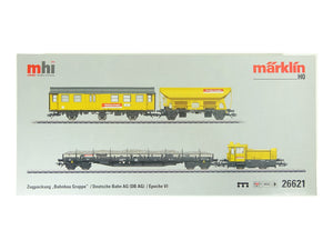 Märklin H0 Zugpackung Bahnbau Gruppe Köff III 26621 digital sound mfx+ DCC neu OVP