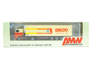 AWM H0 Modellauto Scania 113 Kühl-SZ Baldo Transporti 6011.1 OVP