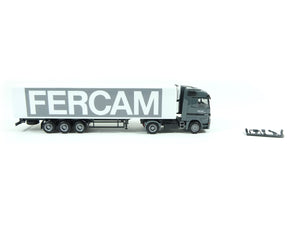 Herpa H0 MB Actros L Kühlkoffer-Sattelzug "FERCAM"  256650 OVP