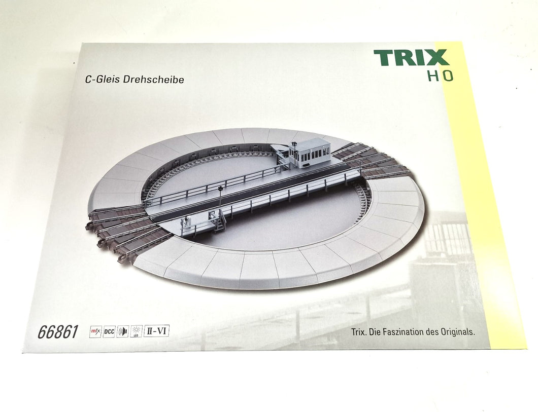 Drehscheibe C Gleis mfx DCC, sound, Trix H0 66861 neu