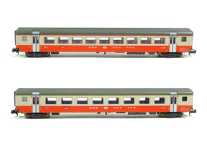 Minitrix N Schnellzugwagen-Set Swiss Express Teil 2 18721 neu OVP