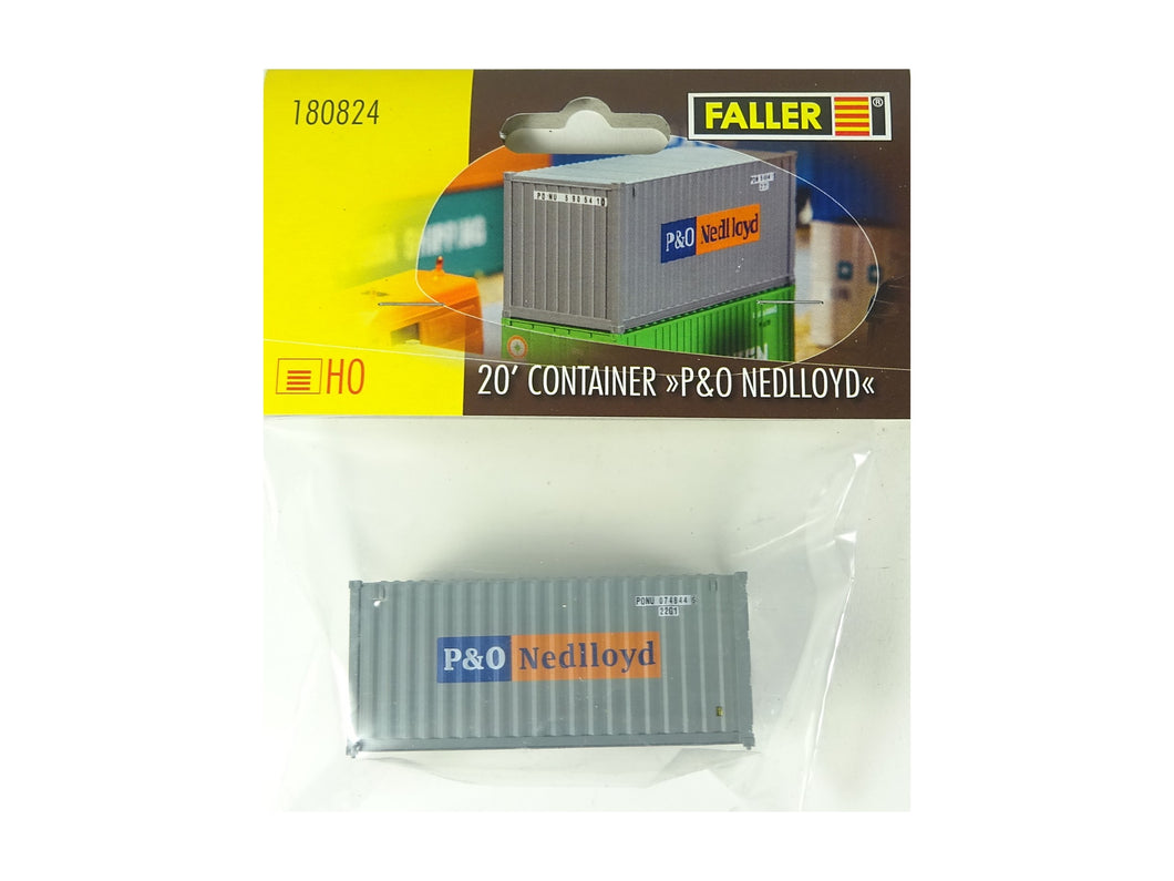 Faller H0 20' Container »P&O Nedlloyd« 180824 neu OVP