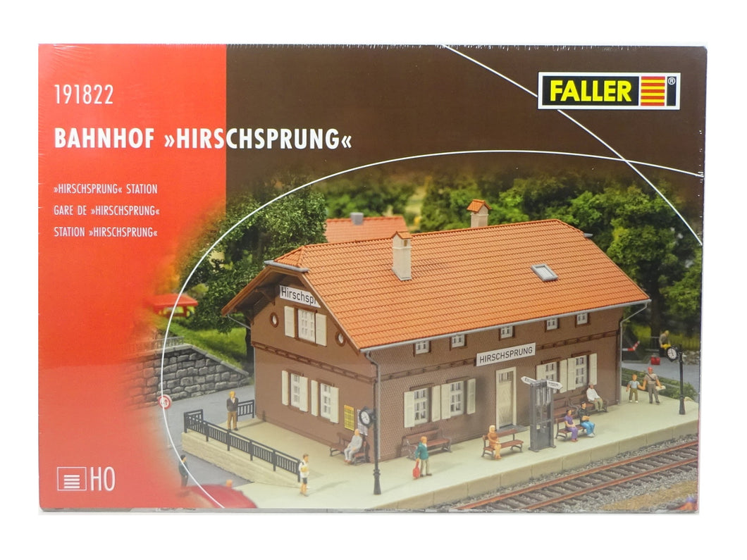 Faller H0 Bausatz Bahnhof Hirschsprung 191822 neu OVP