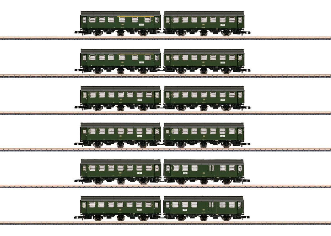 Märklin Z Personenwagen-Paare Umbauwagen Wagendisplay DB 87061 neu OVP