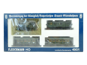 Fleischmann H0 Zugpackung Bayrisches Zug-Set K.Bay.Sts.B 4-teilig 4901 OVP