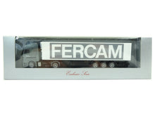 Laden Sie das Bild in den Galerie-Viewer, Herpa H0 MB Actros L Kühlkoffer-Sattelzug &quot;FERCAM&quot;  256650 OVP
