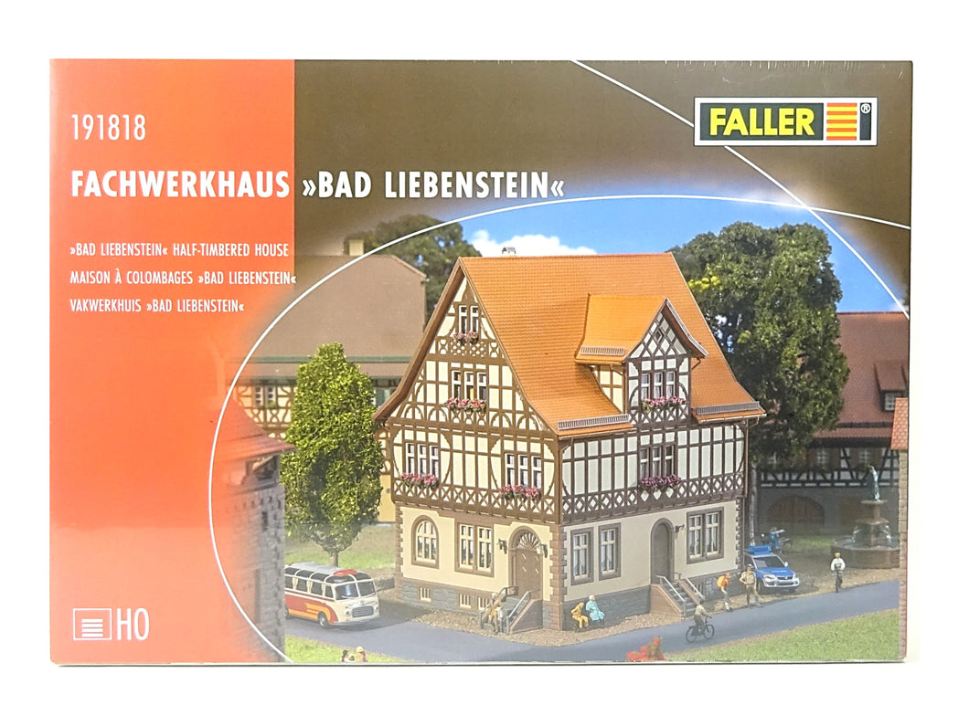 Faller H0 Modellbahn Bausatz Fachwerkhaus Bad Liebenstein 191818 neu OVP