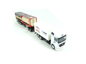 Herpa H0 MB Actros LH Container-LKW mit 40ft. Hänger "KTL" Sondermodell 278010 OVP