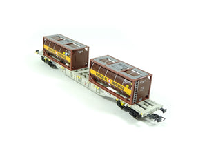 Roco H0 Containertragwagen Spedition Bertschi SBB, 77346 neu OVP