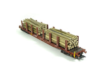 Laden Sie das Bild in den Galerie-Viewer, Märklin H0 Rungenwagen Holztransport DB aus 47154 neu OVP
