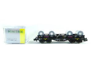 MInitrix N Containertragwagen AAE Coli aus 15080  neu