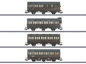 Märklin H0 Abteilwagen Set zur BR 78 gealtert verschneit DB 42048 4-tlg. neu OVP