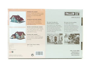 Faller H0 Modellbahn Bausatz Wohnhaus mit Carport 191815 neu OVP