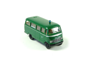 Brekina 1:87 Modellauto MB O 319 Bus Polizei Überfall-Kommando 3616 OVP