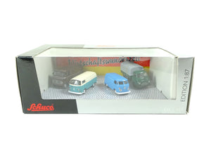 Schuco H0 Modellauto Set: Vier Modellautos Wirtschaftswunderzeit 45 253 4900 OVP