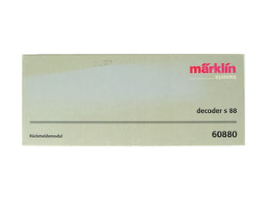 Märklin Digital Decoder s 88 Rückmeldemodul 60880 OVP