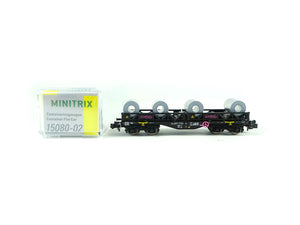 MInitrix N Containertragwagen Laude Coli 15080 - 02 neu