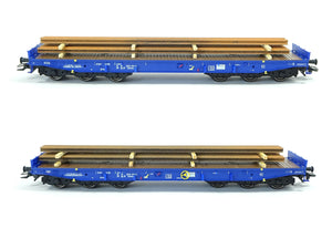 Märklin H0 Schwerlastwagen-Set Railpro 48659 neu OVP