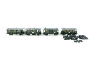 Personenwagen-Set „Bayerische Lokalbahn“ 4-teilig, Roco H0 44014 OVP