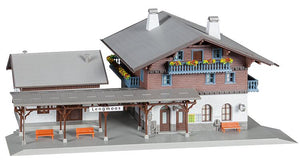 Modellbau Bausatz Bahnhof Lengmoos, Faller H0 191781 neu