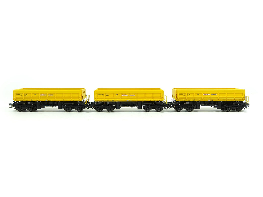 Güterwagen Seitenkippwagen-Set Fas/Fakks MHI, Märklin H0 48459 neu OVP