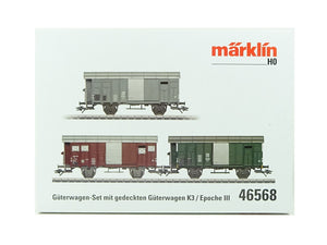 Güterwagen-Set zur Eb 3/5 SBB, Märklin H0 46568 neu OVP