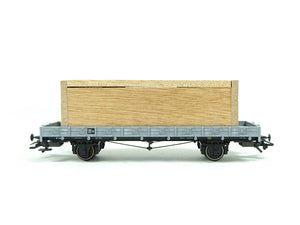 Märklin H0 Güterwagen Rungenwagen m. Ladung "Mythos Märklin" in Blechdose 94263 OVP