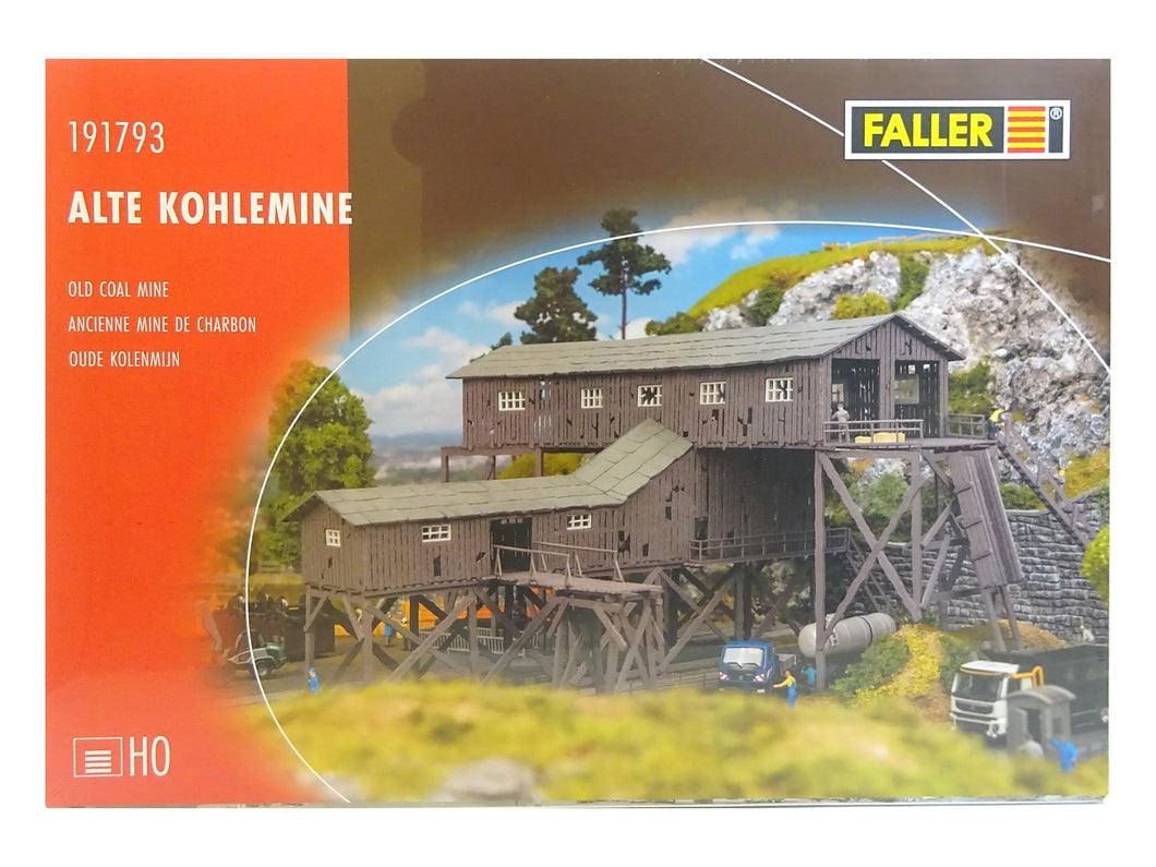 Modellbau Bausatz Alte Kohlemine, Faller H0 191793 neu OVP